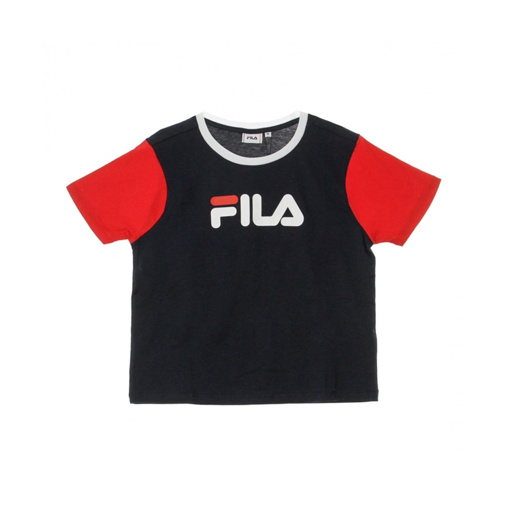 MAGLIETTA SALOME TEE BLACK IRIS/TRUE RED/BRIGHT WHITE