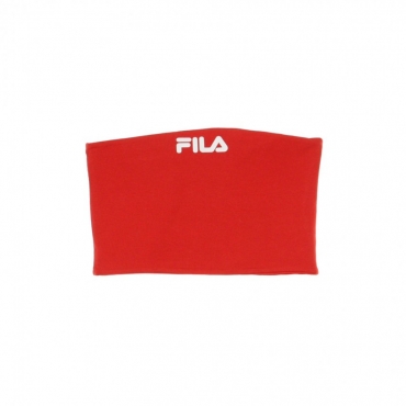 TOP SABLE BANDEAU TRUE RED