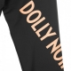 LEGGINS LOGO LEGGINGS BLACK/CANTALOUPE ORANGE