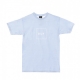 MAGLIETTA ESSENTIALS BOX LOGO GREEK BLU