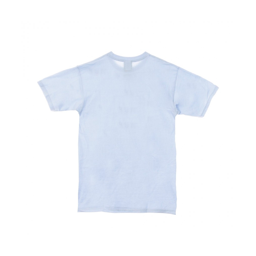 MAGLIETTA ESSENTIALS BOX LOGO GREEK BLU