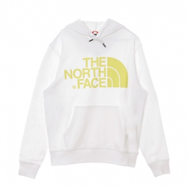 FELPA CAPPUCCIO STANDARD HOODIE WHITE/LEMON