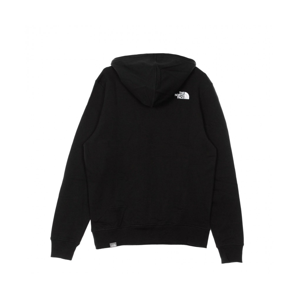 FELPA CAPPUCCIO STANDARD HOODIE BLACK