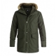 GIUBBOTTO GIACCA BAMBURGH VERDE MILITARE