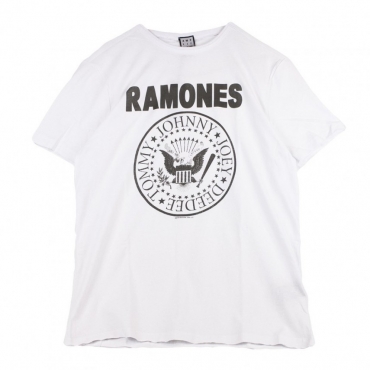 MAGLIETTA RAMONES LOGO BIANCO