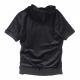 FELPA GIROCOLLO NEW AGE SHORT SLEEVE HOODY NERO