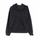 FELPA CAPPUCCIO BOSSIN HOODIE NERO/ROSSO