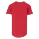 MAGLIETTA SHAPED LONG TEE ROSSO