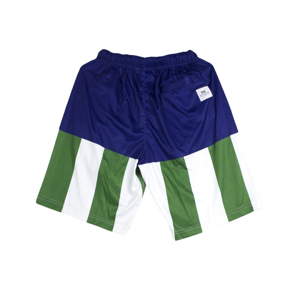 PANTALONE CORTO GLOBAL SOCCER JERSEYS SHORT BLU/ VERDE