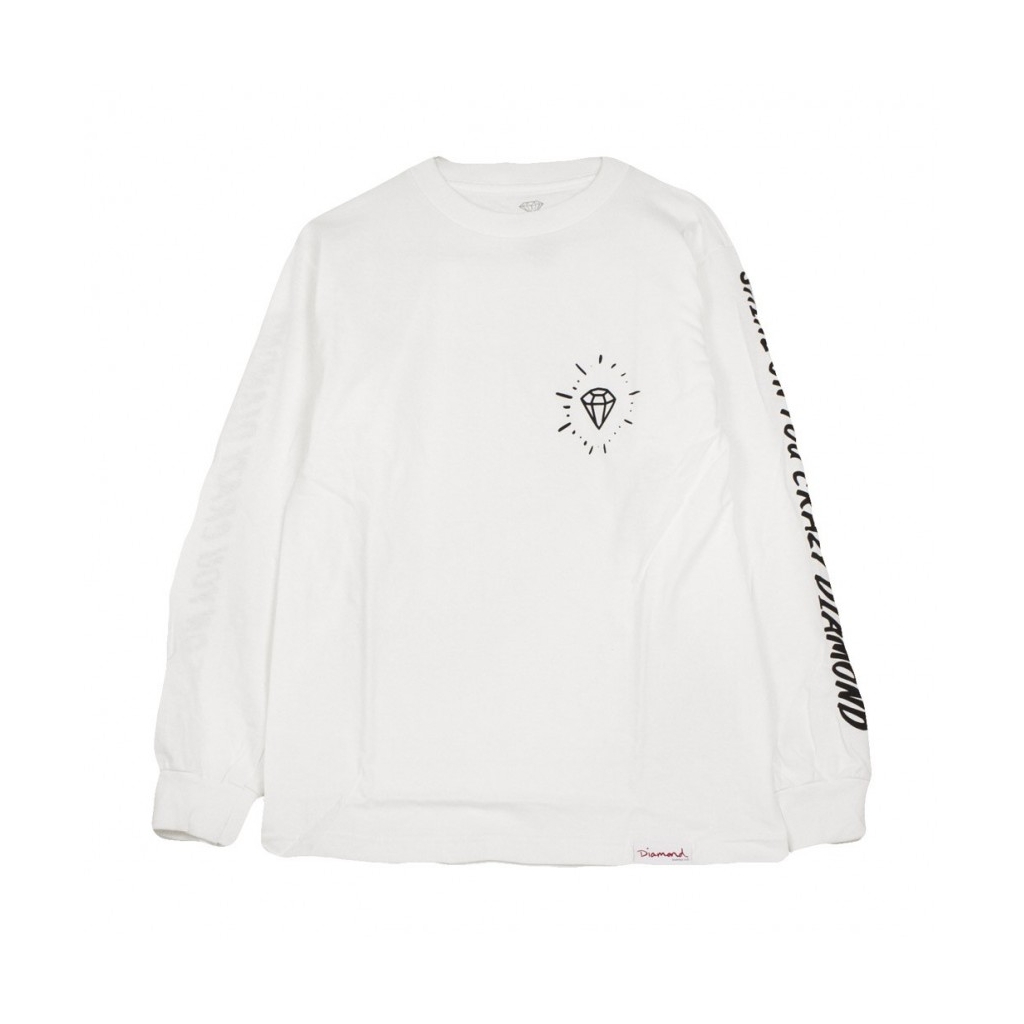 MAGLIETTA MANICHE LUNGHE OUTSHINE L/S WHITE/BLACK