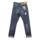 PANTALONE LUNGO WORKER STRAIGHT DARK STONE DENIM SCURO