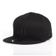 CAPPELLO SNAPBACK MLB 9FIFTY NEYYAN BLACK/BLACK