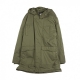 GIUBBOTTO PARKA COTTON PEACHED CANVAS PARKA OLIVE