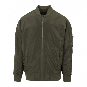 GIUBBOTTO BOMBER OVERSIZED BOMBER JACKET DARK OLIVE