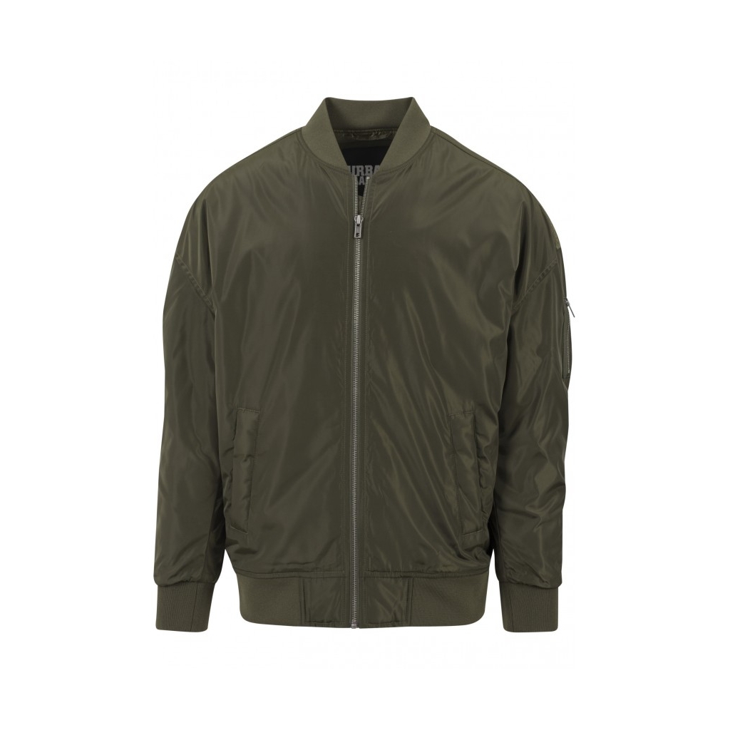 GIUBBOTTO BOMBER OVERSIZED BOMBER JACKET DARK OLIVE