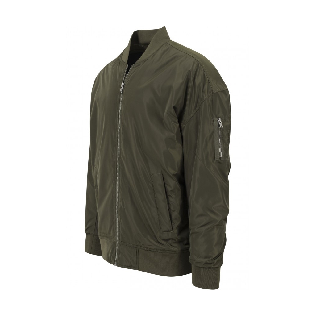 GIUBBOTTO BOMBER OVERSIZED BOMBER JACKET DARK OLIVE