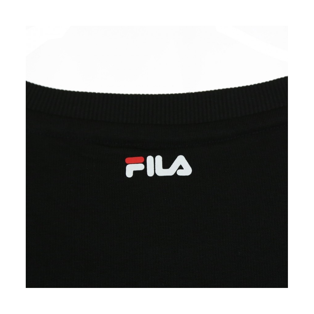 FELPA GIROCOLLO CLASSIC LOGO SWEAT BLACK