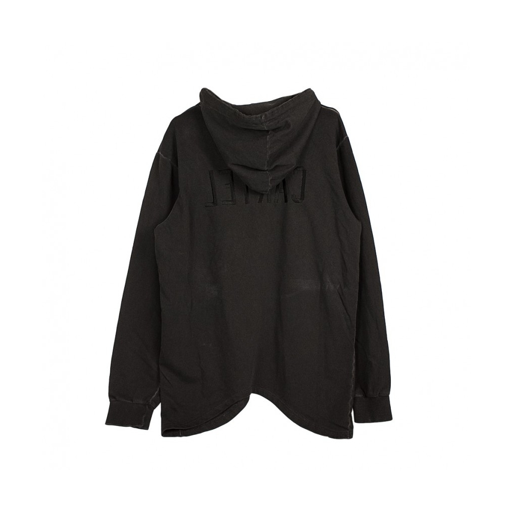 FELPA CAPPUCCIO WINGS HOODY WASHED BLACK