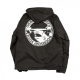 ANORAK HAMMERHEAD PULLOVER JACKET BLACK/WHITE