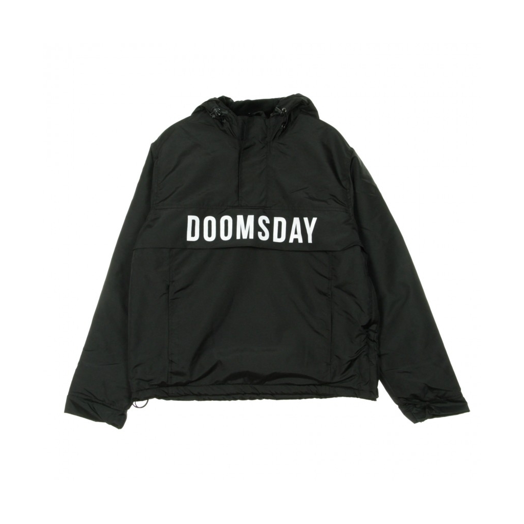 ANORAK HAMMERHEAD PULLOVER JACKET BLACK/WHITE