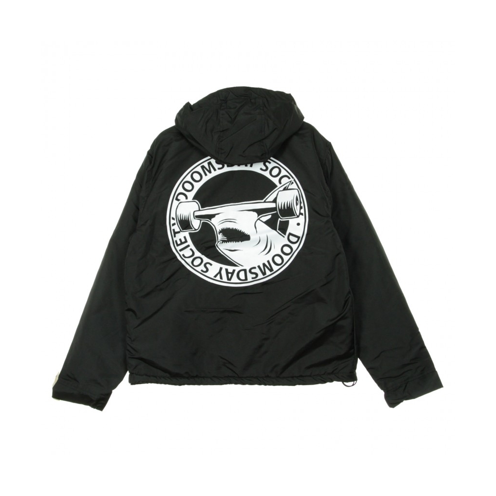 ANORAK HAMMERHEAD PULLOVER JACKET BLACK/WHITE