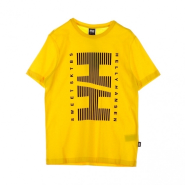 MAGLIETTA SWEET HH BASIC TEE YELLOW/BLACK