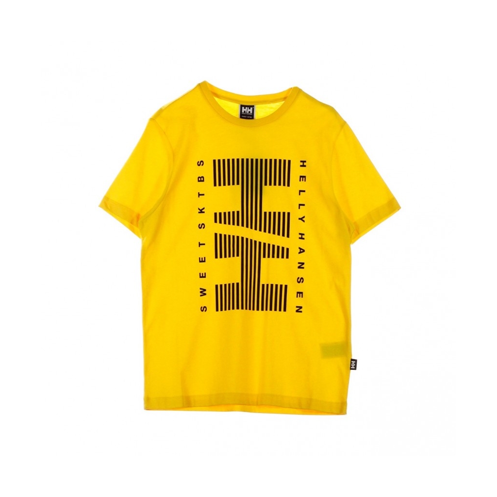 MAGLIETTA SWEET HH BASIC TEE YELLOW/BLACK