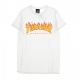 MAGLIETTA FLAME TEE WHITE/YELLOW