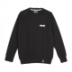 FELPA GIROCOLLO COLD SWEATSHIRT BLACK