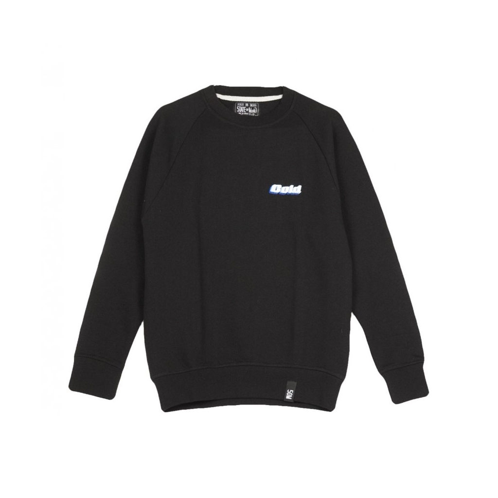 FELPA GIROCOLLO COLD SWEATSHIRT BLACK