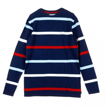 MAGLIETTA MANICHE LUNGHE PARADISE STRIPED TEE NAVY