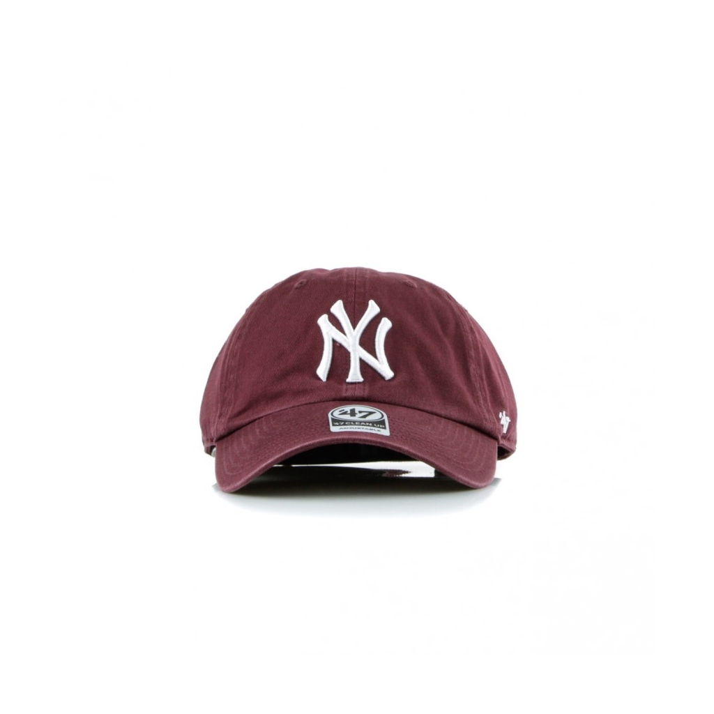 CAPPELLO VISIERA CURVA CLEAN UP NEYYAN DARK MAROON/WHITE