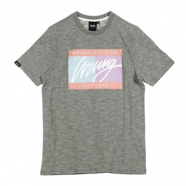 MAGLIETTA ESTABLISHED HEATHER GREY