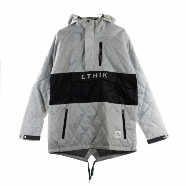 ANORAK QUILT TECH GREY/BLACK