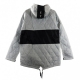 ANORAK QUILT TECH GREY/BLACK