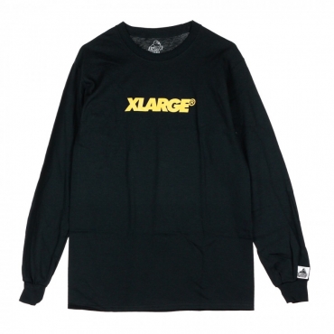 MAGLIETTA MANICHE LUNGHE OG LOCKUP L/S BLACK