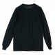 MAGLIETTA MANICHE LUNGHE OG LOCKUP L/S BLACK