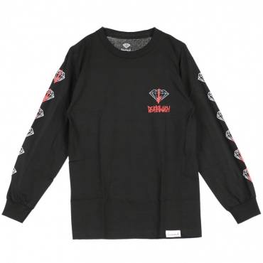 MAGLIETTA MANICHE LUNGHE DEATHWISH L/S BLACK