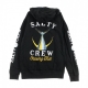FELPA CAPPUCCIO TAILED FLEECE BLACK