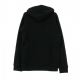 FELPA CAPPUCCIO TREFOIL HOODY BLACK