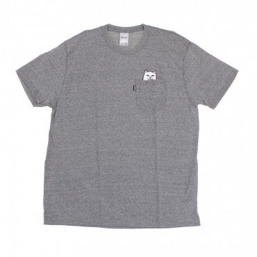 MAGLIETTA LORD NERMAL POCKET TEE HEATHER GREY