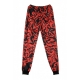 PANTALONE TUTA RITUAL MASK RED/BLACK