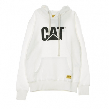 FELPA CAPPUCCIO BIG LOGO HOODIE WHITE