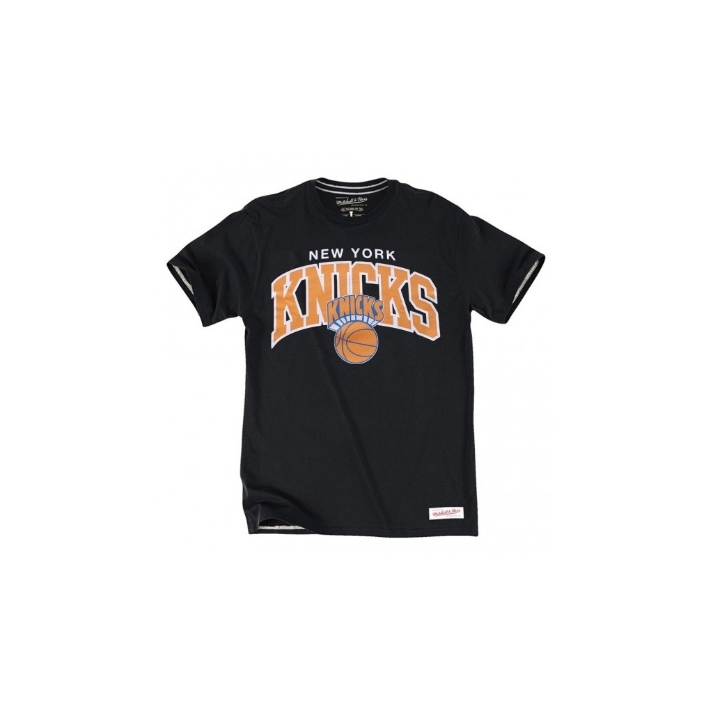 MAGLIETTA NEW YORK KNICKS TEAM TRADITIONAL TEE NERO