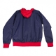 GIUBBOTTO REIGN WOVEN TRACK JACKET NAVY