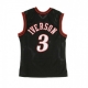 CANOTTA BASKET NBA SWINGMAN JERSEY ALLEN IVERSON NO3 2000-01 PHI76E ROAD ORIGINAL TEAM COLORS
