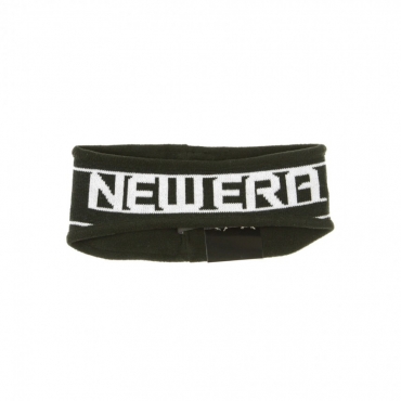 FASCETTA NEW ERA HEADBAND NE BLACK/WHITE