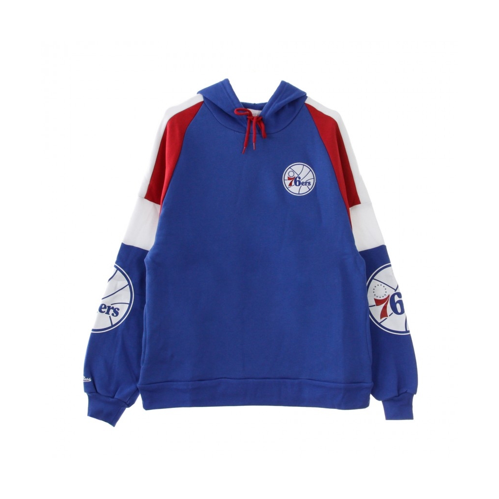 FELPA CAPPUCCIO NBA INSTANT REPLAY HOODY PHI76E ORIGINAL TEAM COLORS