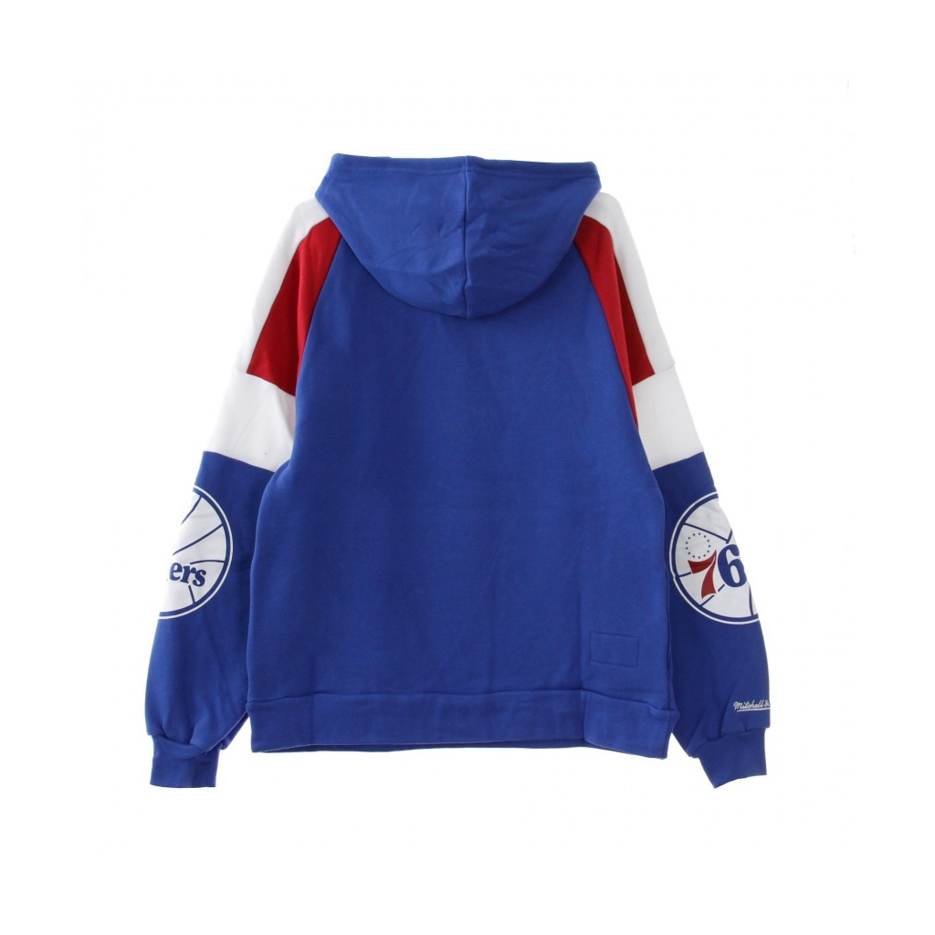 FELPA CAPPUCCIO NBA INSTANT REPLAY HOODY PHI76E ORIGINAL TEAM COLORS