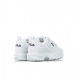 SCARPA BASSA DISRUPTOR KIDS WHITE